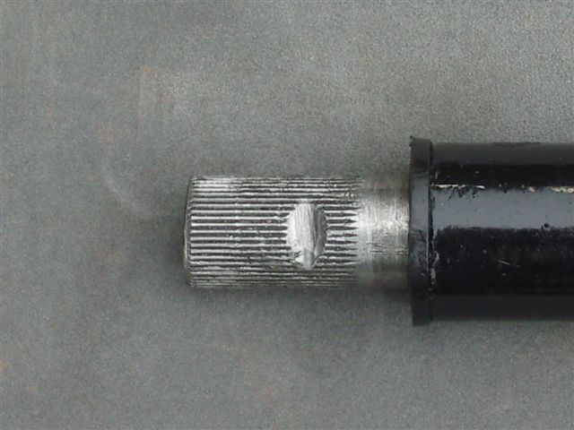TRIUMPH Steering Column with slot